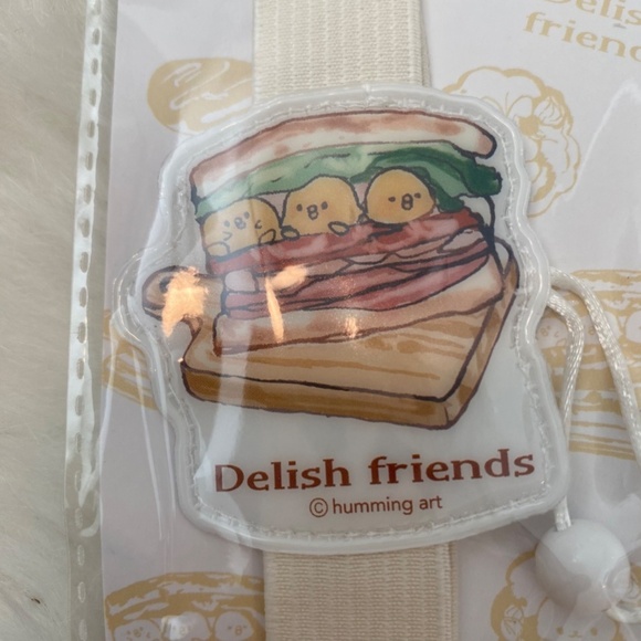 Delish Friends Lunch Belt with Loops. Multicolor - Picture 3 of 8